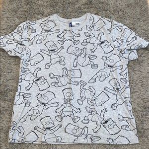 Men’s Bart Simpson shirt size : L
